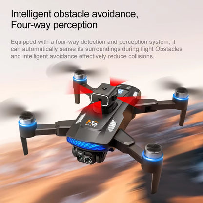 M6 Drone 8K Professional HD Camera Drones 5G WIFI FPV Video 4K UAV with Screen Remote Control RC Quadcopter Dron